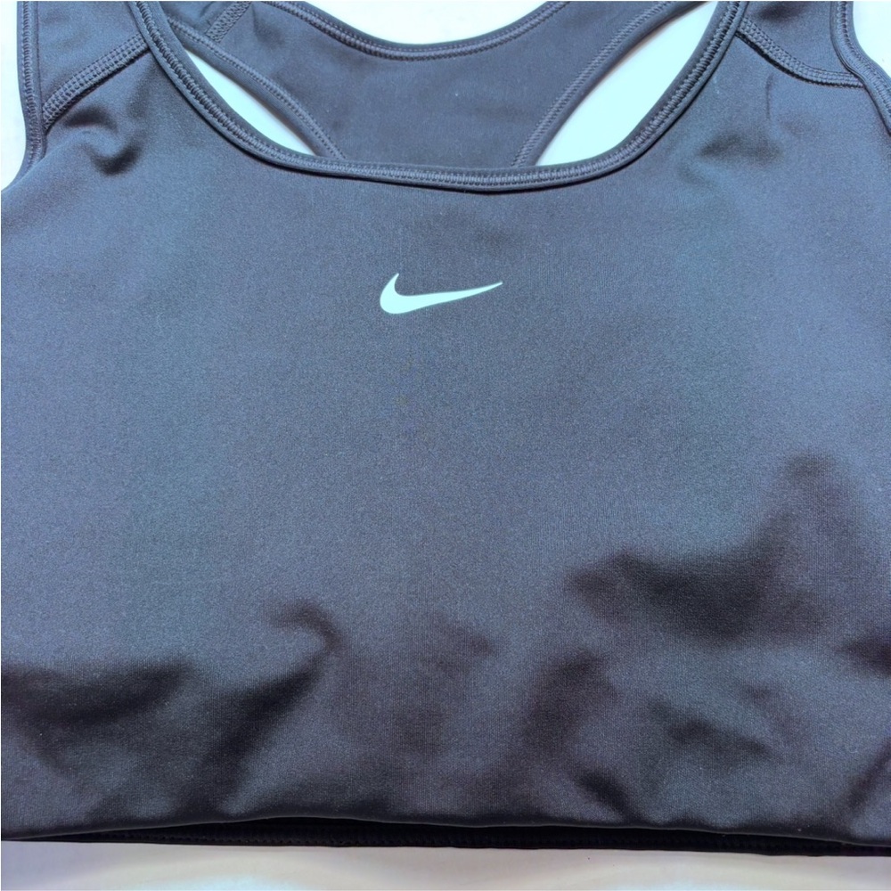 NIKE DRI-FIT Workout Bra Sports Bra Black Size XL. NWOT - Picture 3 of 13